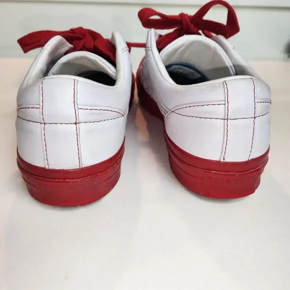 Converse Golf Le Fleur x One Star Ox Racing Red Men Size 8